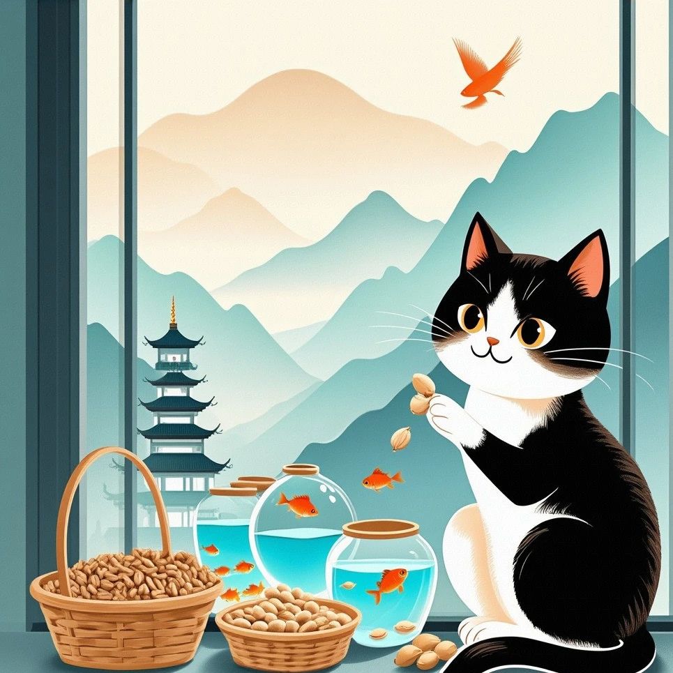 发现一个靠“猫”轻松养活副业的路子