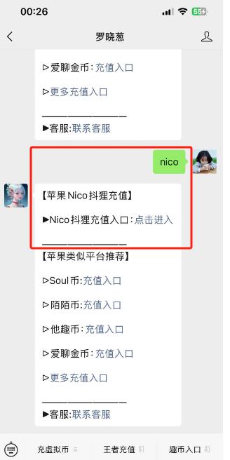 苹果Nico充值入口，抖狸如何优惠充值？
