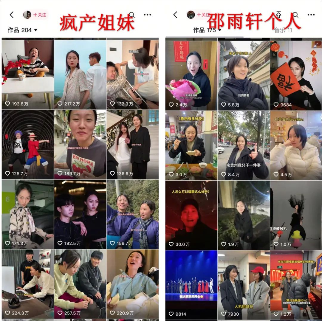 疯产姐妹邵雨轩晒与小花聊天记录,被网友喷:快凉了,又蹭人家的热度!曾经年入4000万的账号怎么就停更了?