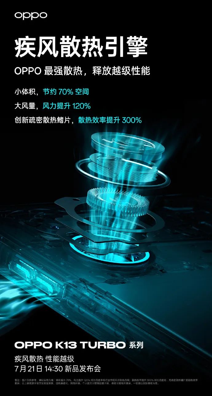 手机内置「防水风扇」，这新机太猛了！