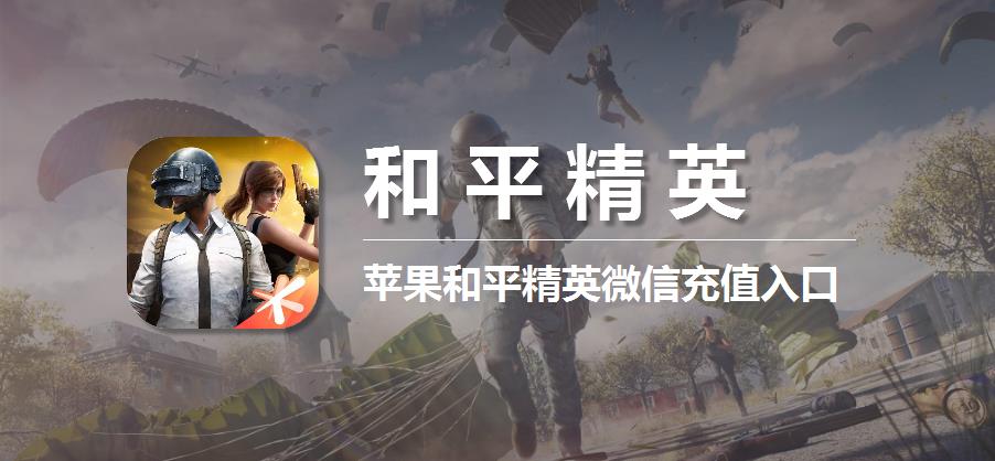 和平精英充值入口苹果iOS微信充值点券