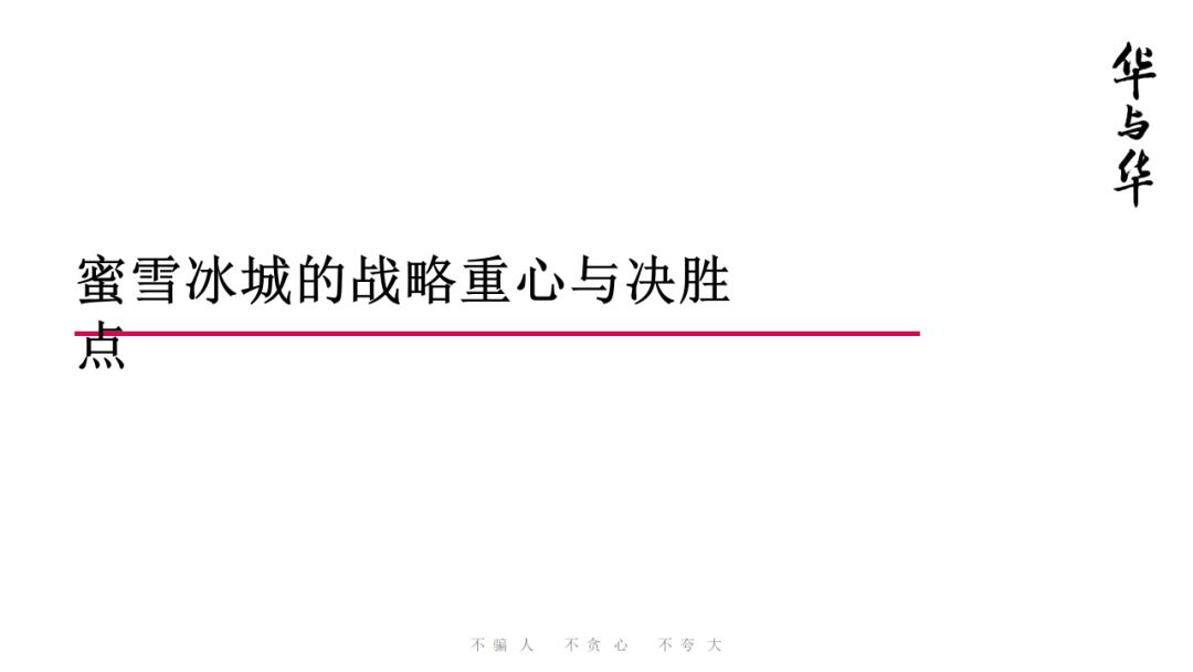 蜜雪冰城营销策略全案