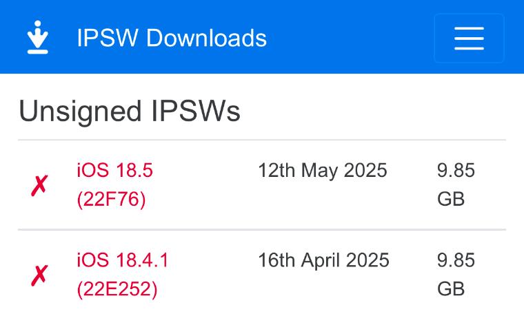 iOS 18.5正式版关闭丨A20芯片技术被窃！