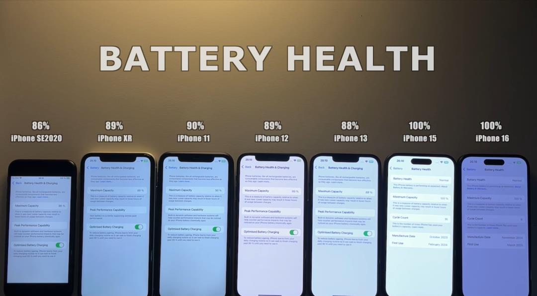 iOS18.6.1 正式版续航出炉, 覆盖 7 款 iPhone