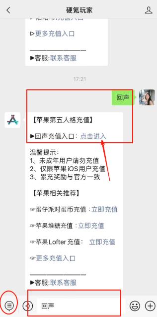 iOS第五人格充值入口,苹果回声微信充值