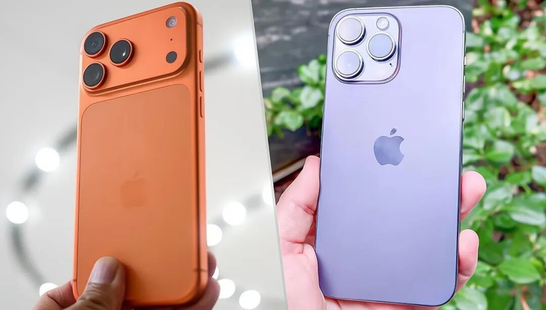 iPhone14ProMax换成17ProMax，突然有点心疼果粉！