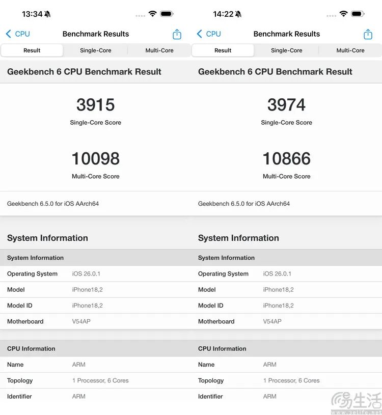 iPhone 17系列性能测试：代次相同，表现大不同