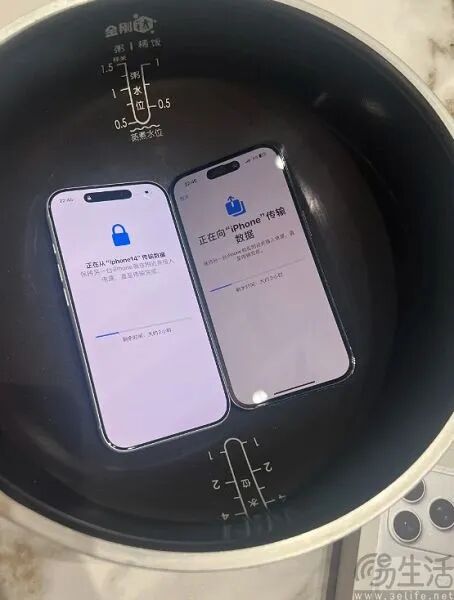 “网络偏方”真有效,电饭煲真能让iPhone数据迁移更快 “网络偏方”真有效,电饭煲真能让iPhone数据迁移更快