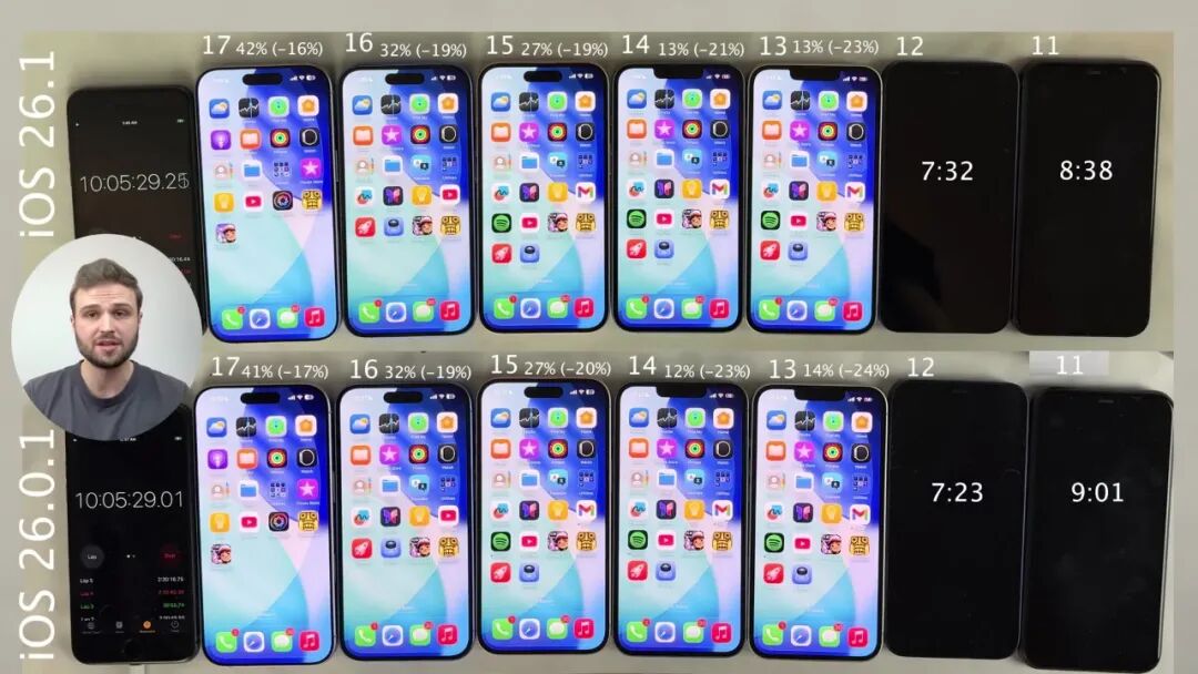 iOS26.1不要乱更新,这5款iPhone没问题,剩余2款千万别升级