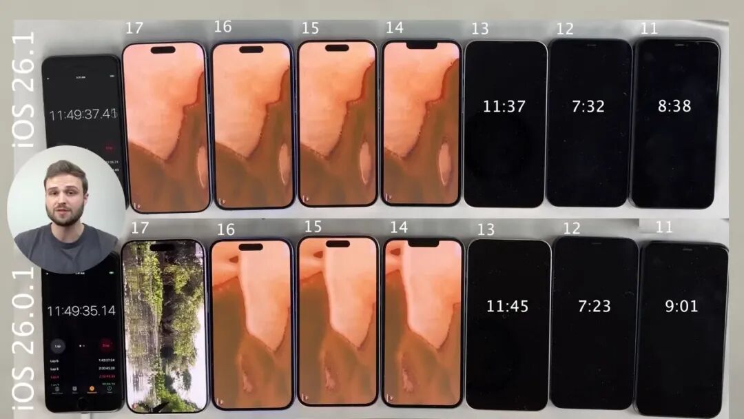 iOS26.1不要乱更新,这5款iPhone没问题,剩余2款千万别升级