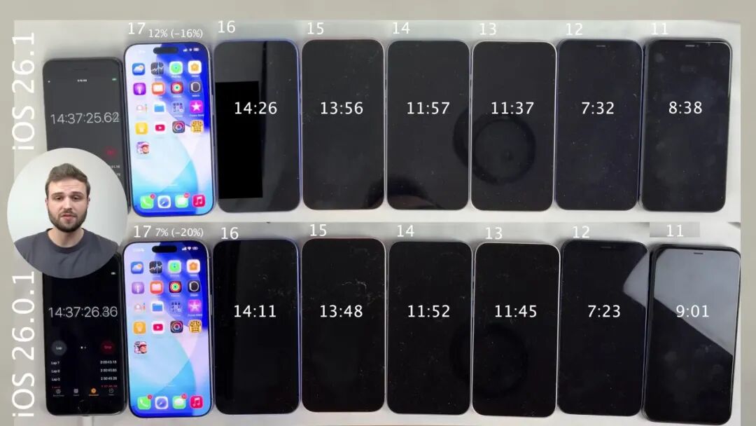 iOS26.1不要乱更新,这5款iPhone没问题,剩余2款千万别升级