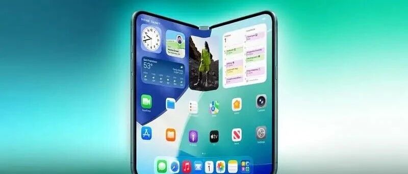 折叠iPhone用屏下摄像头或指纹解锁！