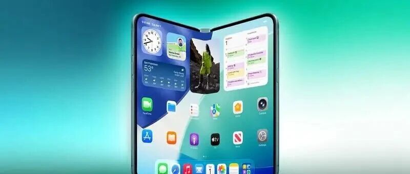 折叠iPhone配5800mAh超大容量电池，续航要起飞？